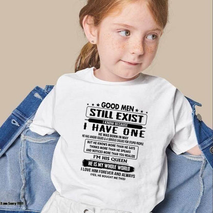 May - Good men Still Exist - gift for your girlfriend, wife from Husband - KATE05 (SKU-GM-05)