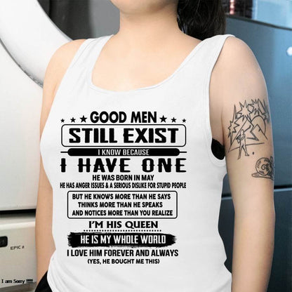 May - Good men Still Exist - gift for your girlfriend, wife from Husband - KATE05 (SKU-GM-05)