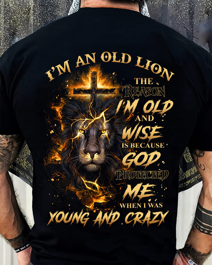 MEN SHIRT – I’m An Old Lion – Birthday Gift For Men - KATE00 (SKU2602-73-00)