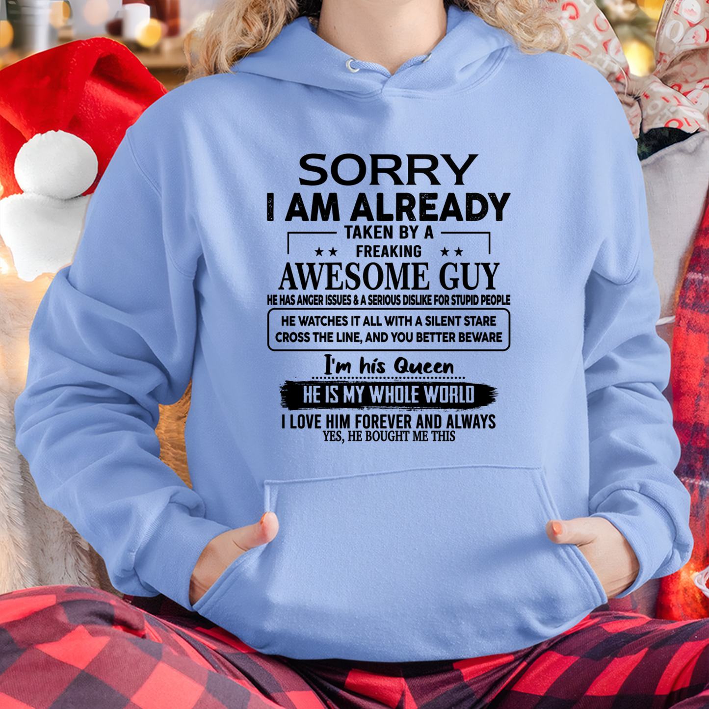 Sorry, I’m Already Taken by a Freaking Awesome Guy, He Is My Whole World – FROM HUSBAND TO WIFE – KATE00 (SKU26T-01271-00)