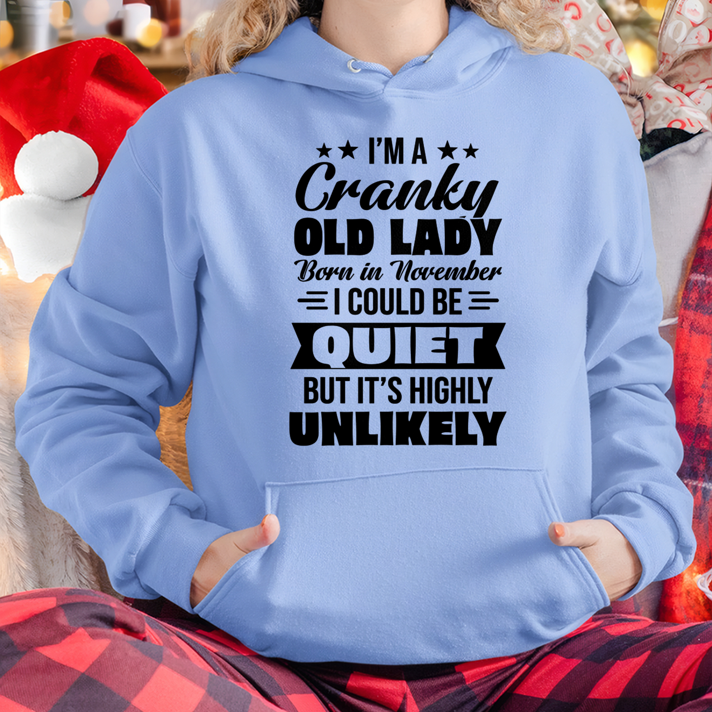 NOVEMBER – Cranky Old Lady Shirt – Funny Birthday Gift for Women (SKU2604-127-11)