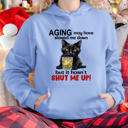 WOMAN SHIRT – Aging Didn’t Shut Me Up – Bold Attitude Tee – Birthday Gift Idea (SKU2604-323-00)