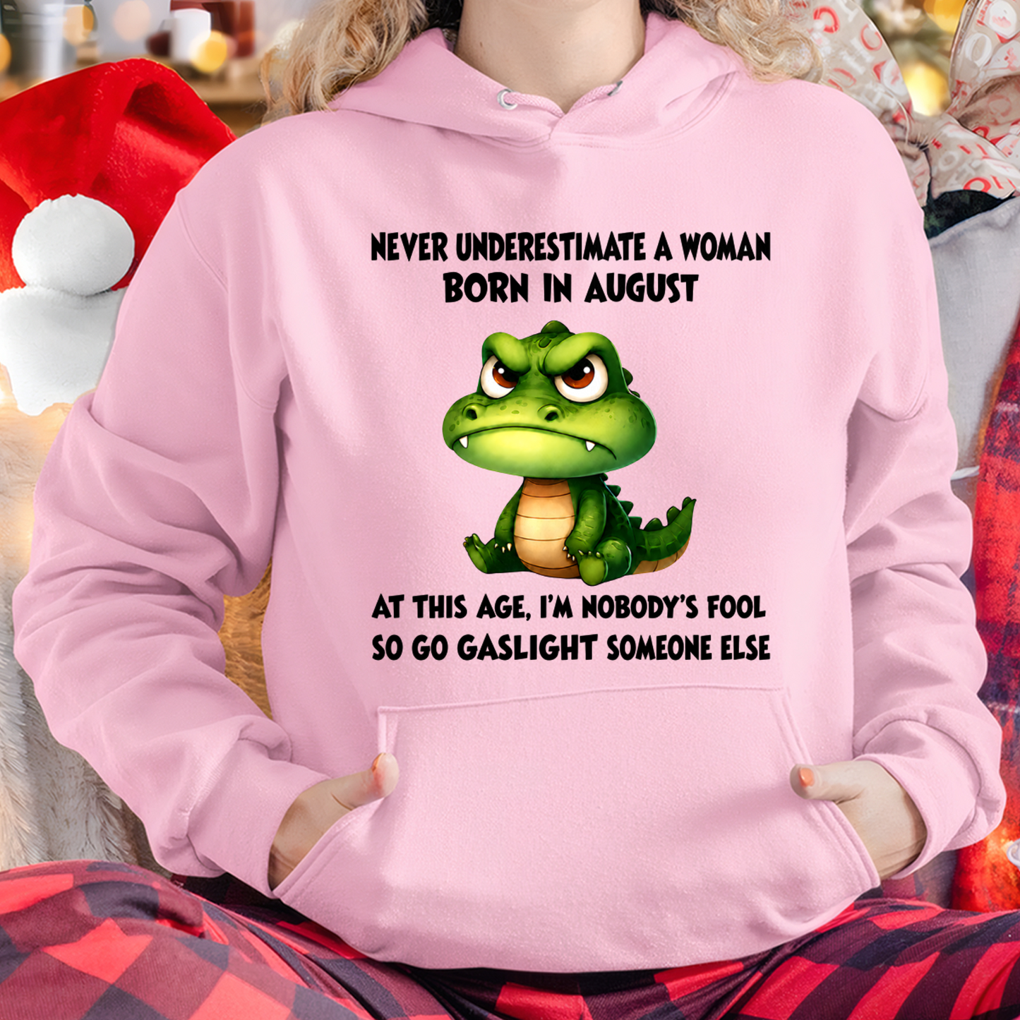 AUGUST - FUNNY WOMAN ALLIGATOR SHIRT – Go Gaslight Someone Else - (SKU2606-323-08)