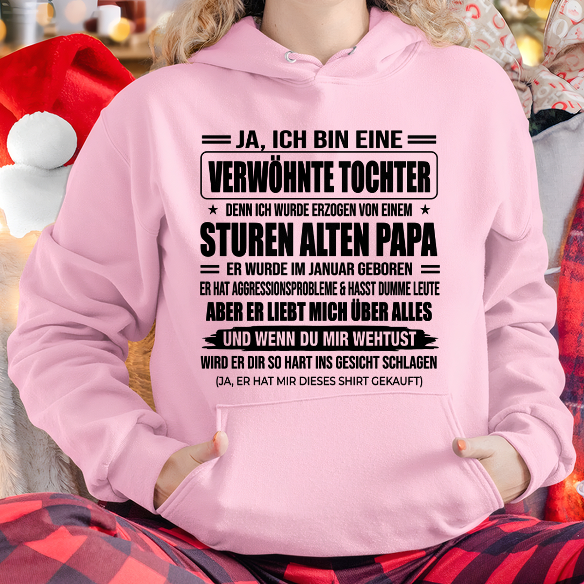 JANUAR - GRUMMELIGER PAPA - PERFEKTES GESCHENK FÜR DEINE TOCHTER - (SKU2606-272-01)