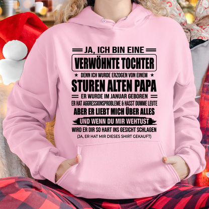 JANUAR - GRUMMELIGER PAPA - PERFEKTES GESCHENK FÜR DEINE TOCHTER - (SKU2606-272-01)