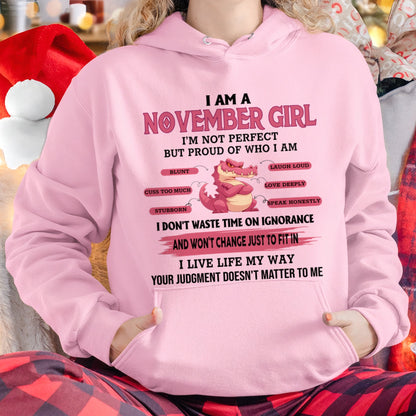 I AM A NOVEMBER GIRL FMA KATE11 (SKU09-51-11)