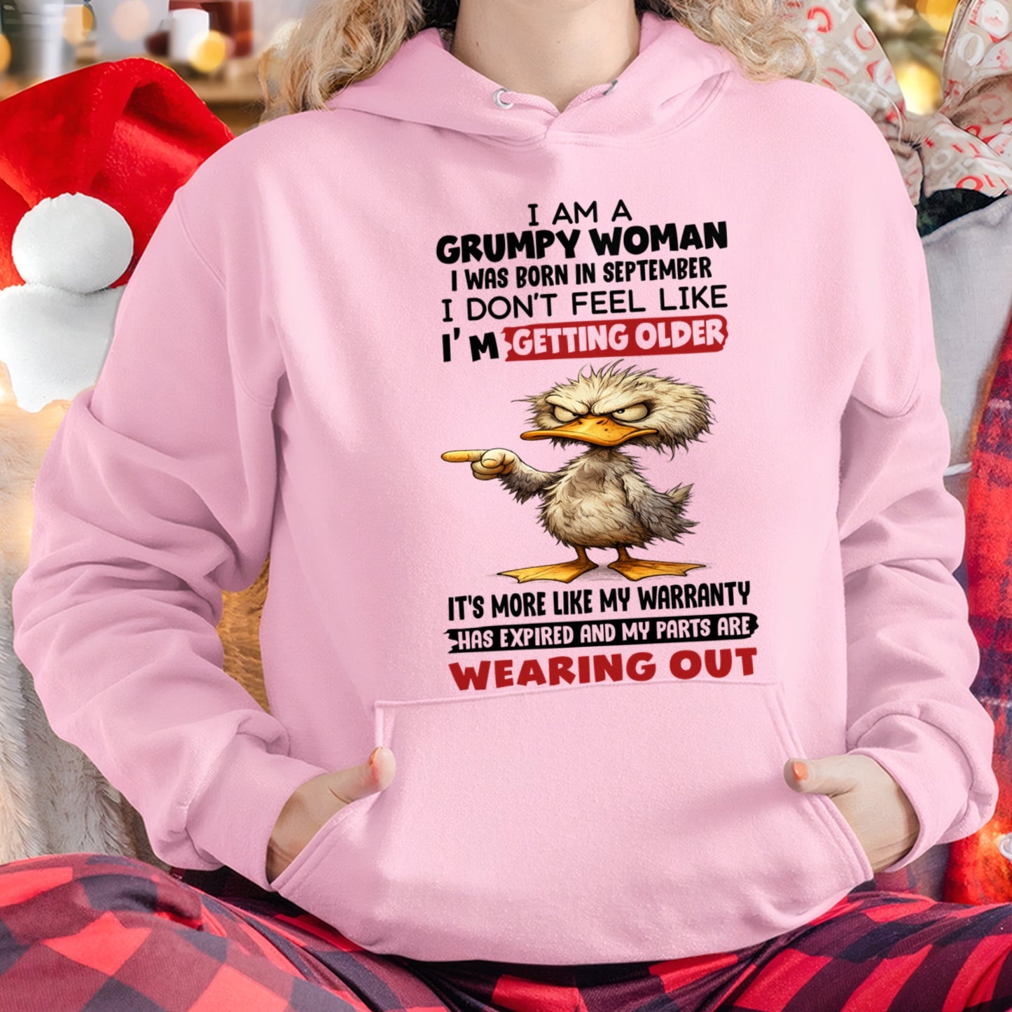 KATE09 - Funny Grumpy Woman Shirt Born in September – Birthday Gift Idea - FMA (SKU2602-175-09)
