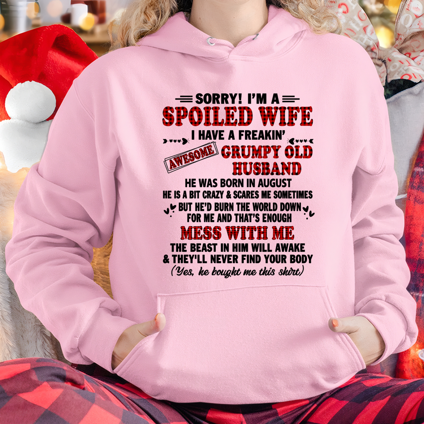 AUGUST - AWESOME WIFE - PERFECT GIFT FOR YOUR HUSBAND - (SKU2606-251-08)