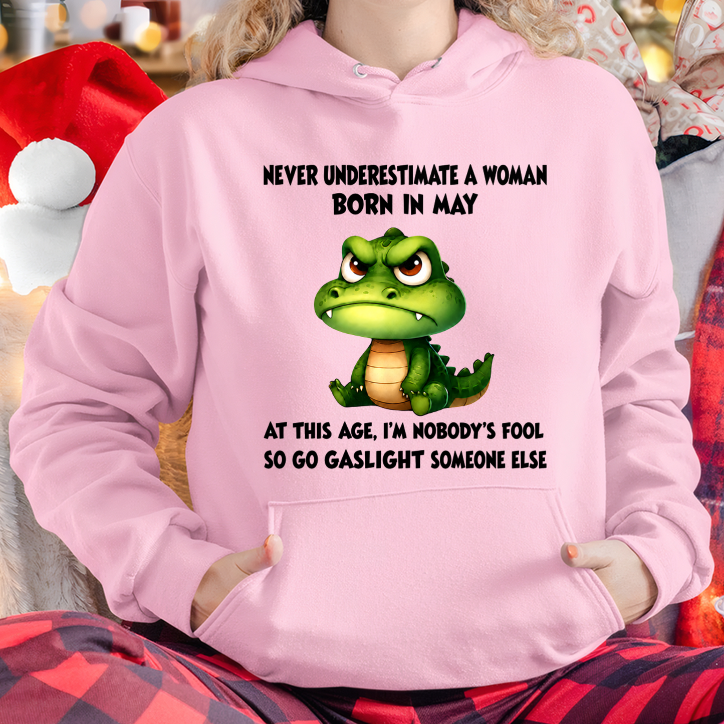 MAY - FUNNY WOMAN ALLIGATOR SHIRT – Go Gaslight Someone Else - (SKU2606-323-05)