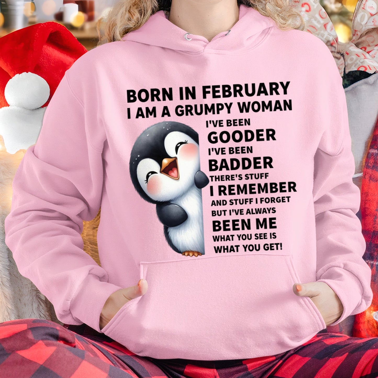 BORN IN FEBRUARY I AM A GRUMPY WOMAN KATE02 FMA (SKU09-95-02)