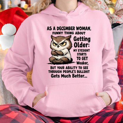 DECEMBER - FUNNY DECEMBER WOMAN - PERFECT GIFT FOR YOURSELF (SKU2607-95-12)