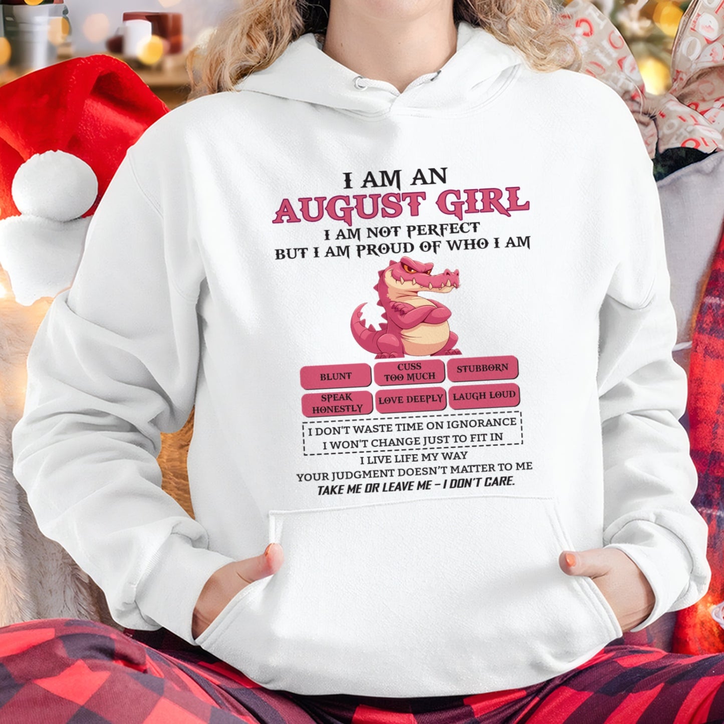 August Girl Shirt – Birthday Gift for Women - KATE08 FMA (SKU10-80-08)
