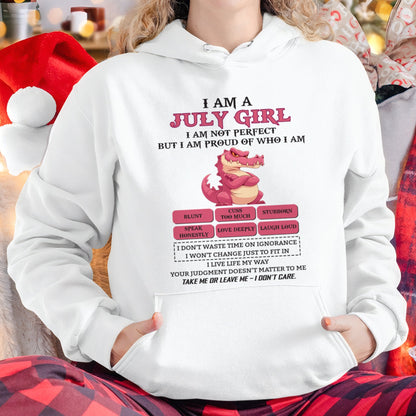 July Girl Shirt – Birthday Gift for Women - KATE07 FMA (SKU10-80-07)