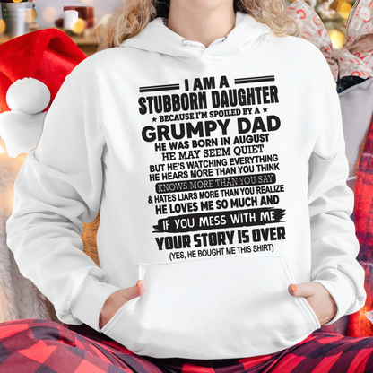 AUGUST - I'M A STUBBORN DAUGHTER - FROM DAD TO DAUGHTER - KATE08 (SKU26T-01-52-08)