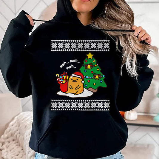 Gudetama Ugly Christmas T-Shirt - Christmas Unisex T-Shirt/Hoodie/Sweatshirt - HNDS00