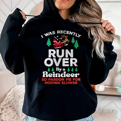 Christmas Runover By Reindeer Funny Xmas Women Men Kids T-Shirt - Christmas Unisex T-Shirt/Hoodie/Sweatshirt - HNDS00