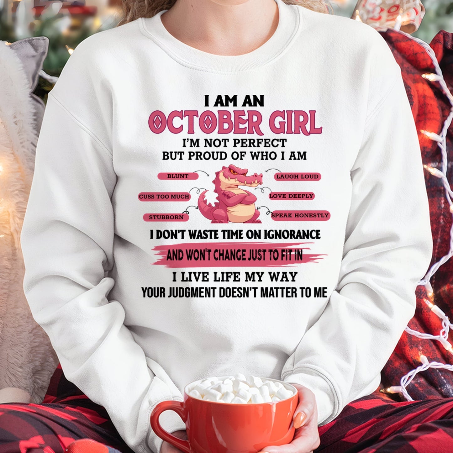 I AM A OCTOBER GIRL FMA KATE10 (SKU09-51-10)