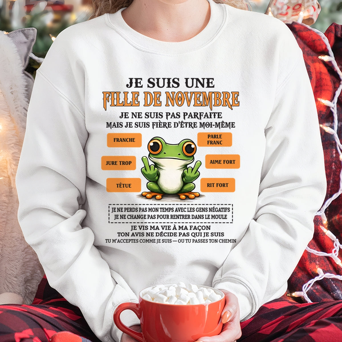 JE SUIS UNE FILLE DE NOVEMBRE - fma KATE11 / fr11 (SKU2603-02-11)