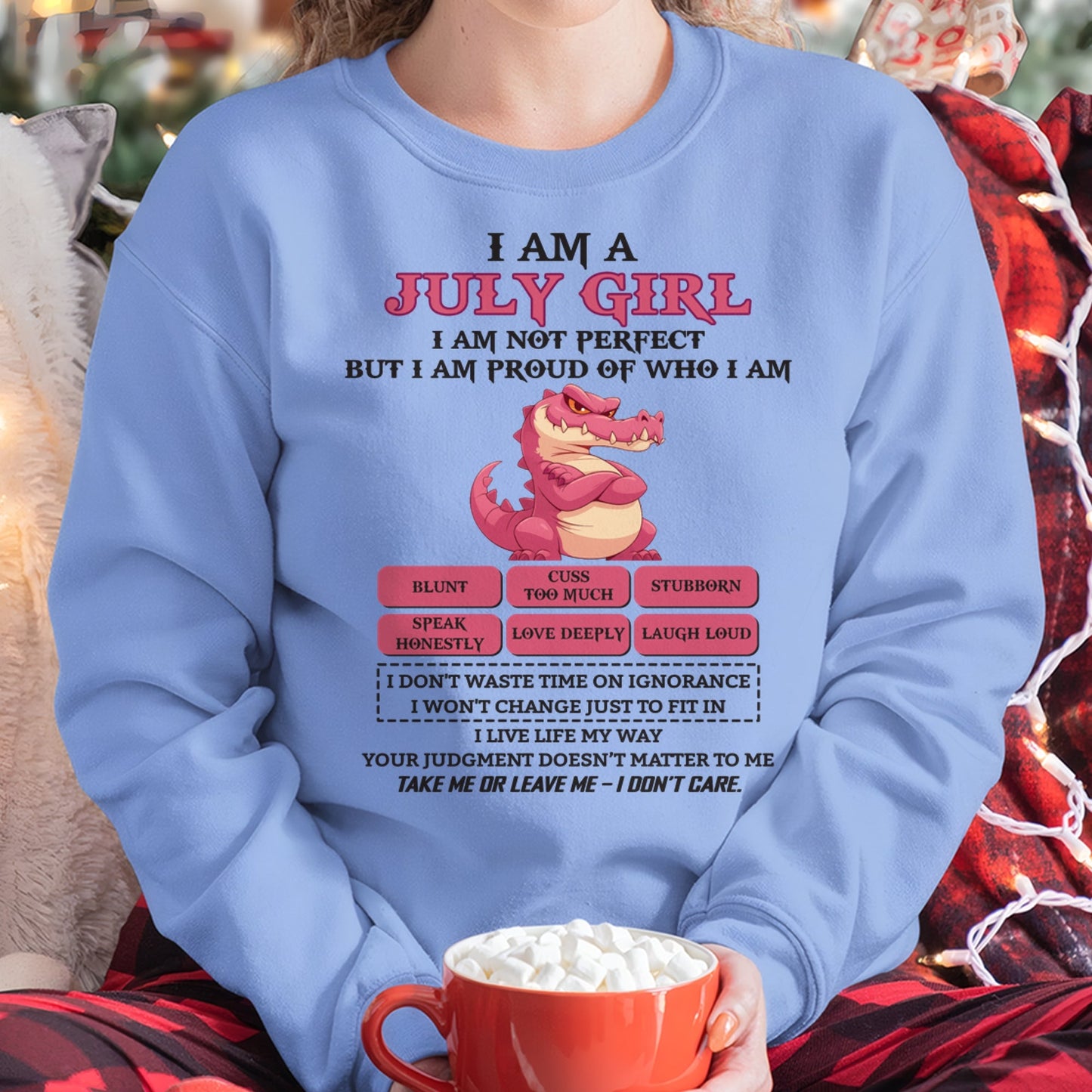 July Girl Shirt – Birthday Gift for Women - KATE07 FMA (SKU10-80-07)