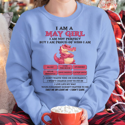May Girl Shirt – Birthday Gift for Women - KATE05 FMA (SKU10-80-05)