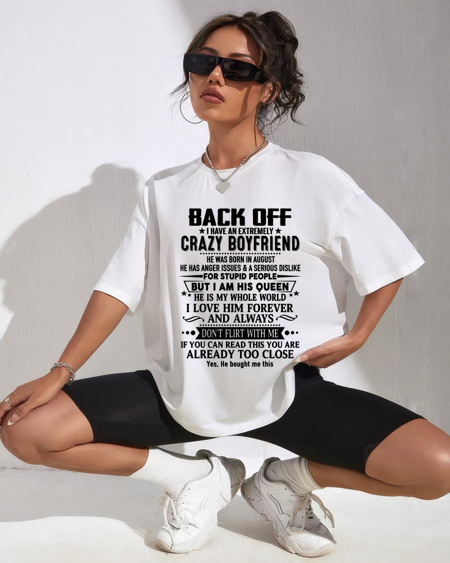 August - Back Off I Have An Extremely Crazy Boyfriend - KATE08 (SKUT-BACKOFF-08)