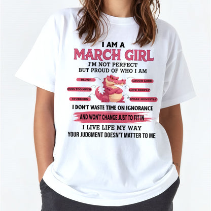 I AM A MARCH GIRL FMA KATE03 (SKU09-51-03)