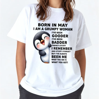 BORN IN MAY I AM A GRUMPY WOMAN KATE05 FMA (SKU09-95-05)