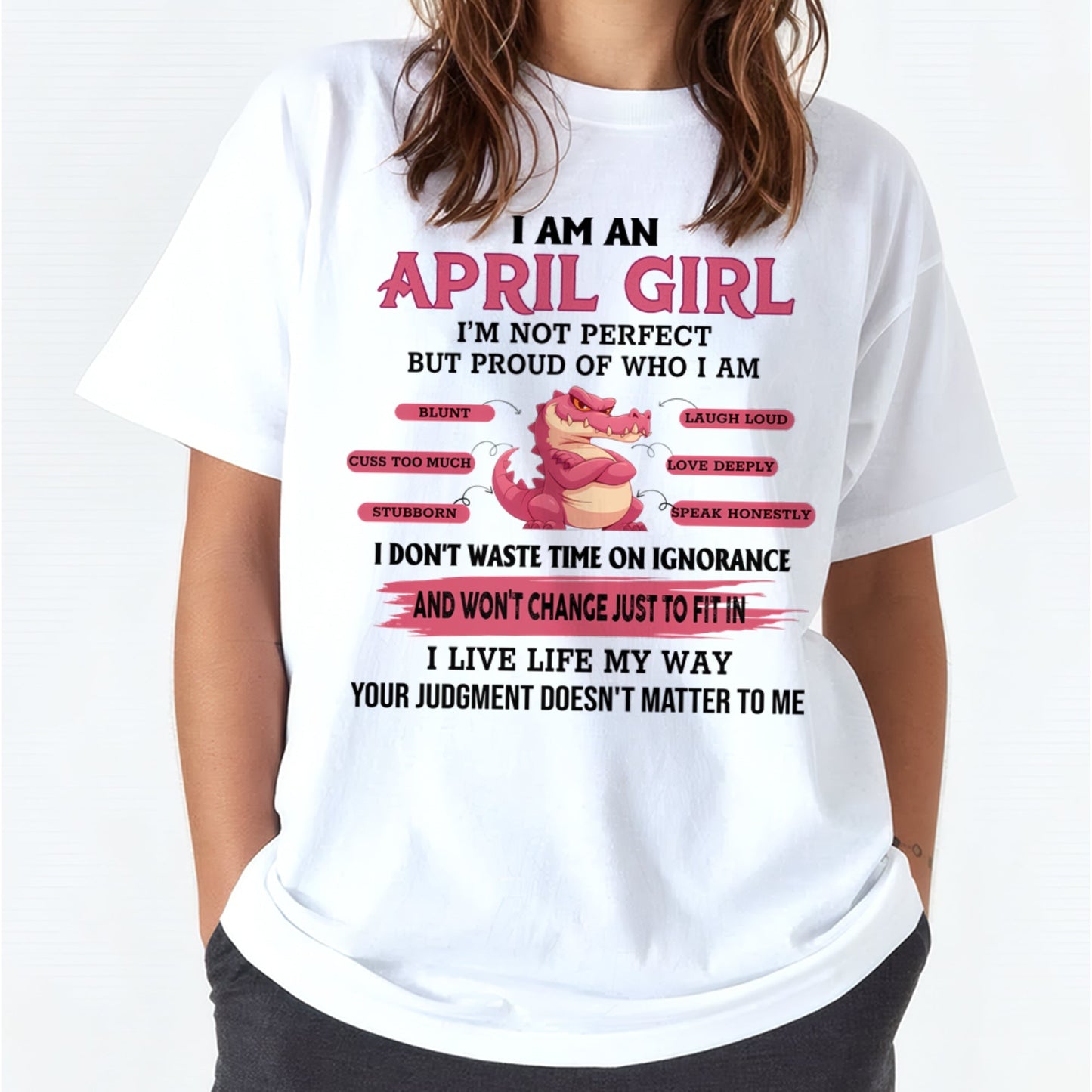 I AM A APRIL GIRL FMA KATE04 (SKU09-51-04)