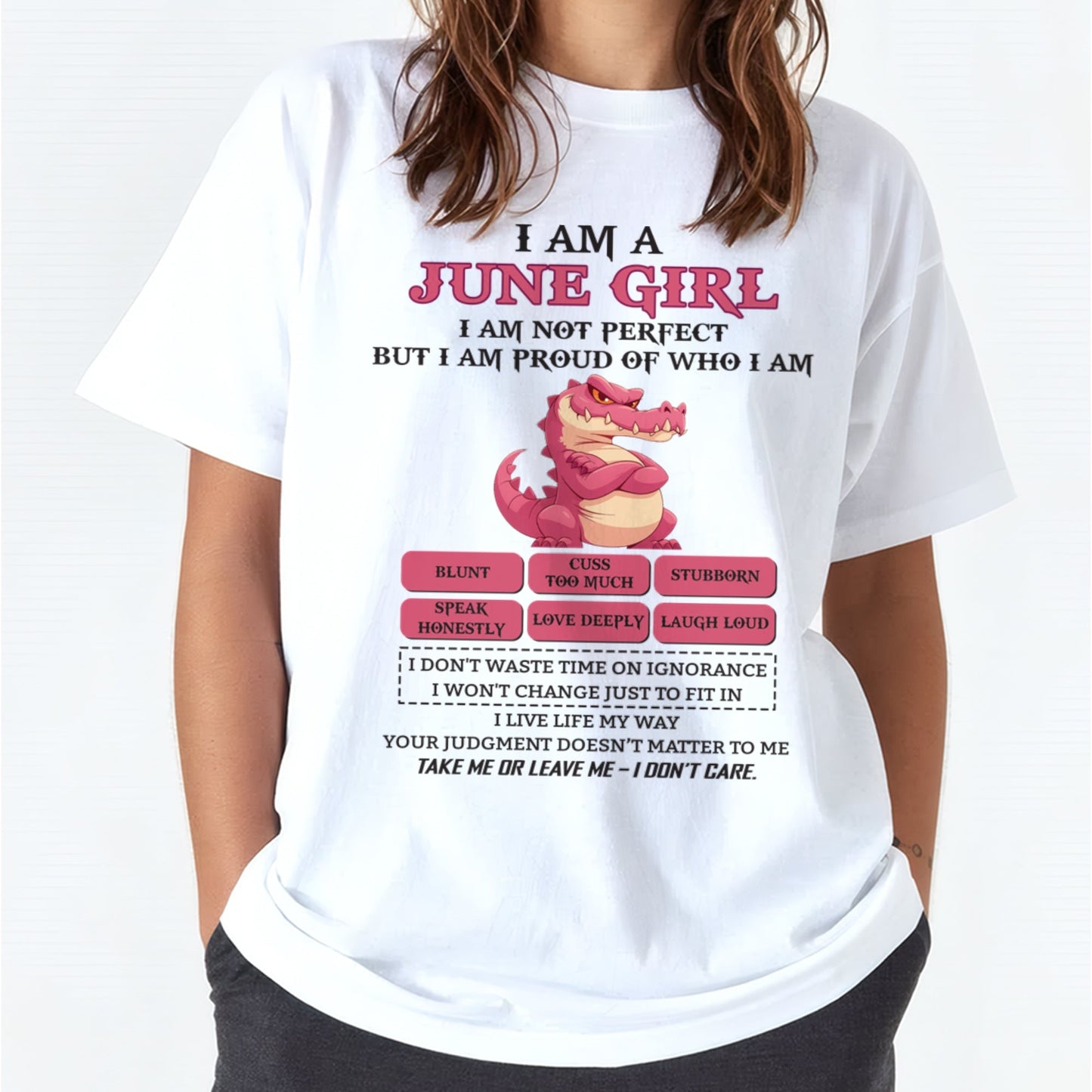 June Girl Shirt – Birthday Gift for Women - KATE06 FMA (SKU10-80-06)