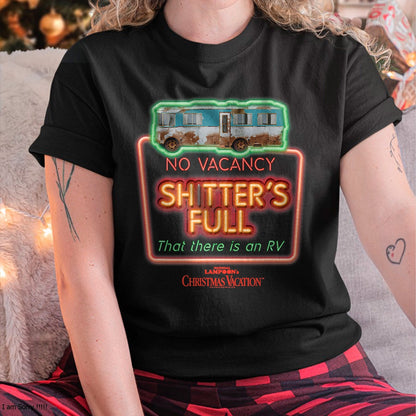 Christmas Vacation No Vacancy Shtter's Full Christmas T-Shirt - Christmas Unisex T-Shirt/Hoodie/Sweatshirt - HNDS00