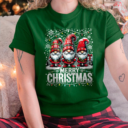 Merry Christmas Gnome Funny Family Christmas T-Shirt (SKU-MRCM-17) FMA