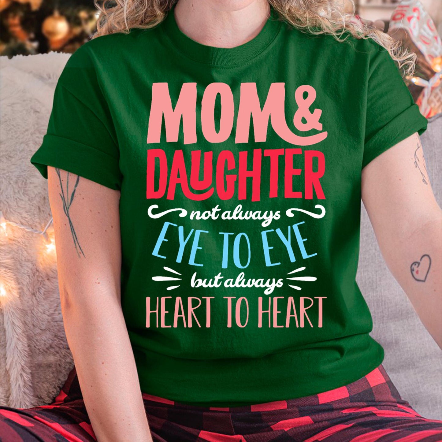 Mom and Daughter T shirt - Gift For Daughter from Mom - KATE00