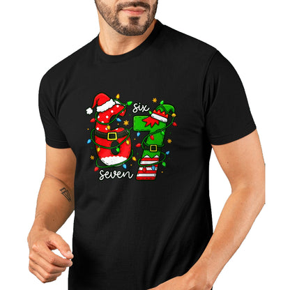 Trending Six Seven Meme Christmas 67 Xmas Men Women Kids T-Shirt - Christmas Unisex T-Shirt/Hoodie/Sweatshirt - HNDS00