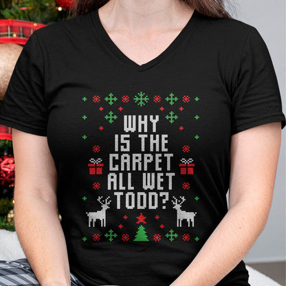 Kaemel Designs Ugly Christmas Sweater Todd T-Shirt - Christmas Unisex T-Shirt/Hoodie/Sweatshirt - HNDS00 (Copy)