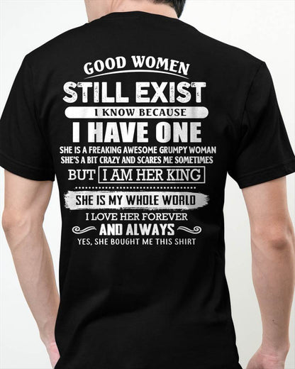 GOOD WOMEN STILL EXIST - PERFECT GIFT FROM WIFE, GIRLFRIEND - KATE00 (SKU12-306-00)