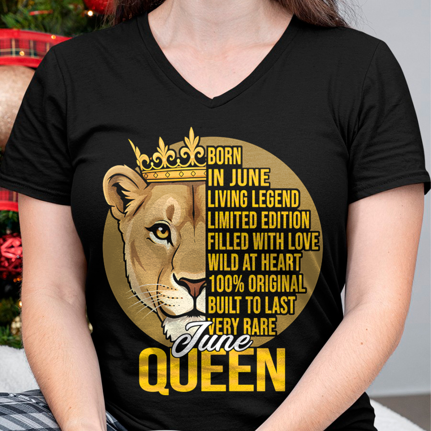JUNE – June Girl Shirt Born In June Living Legend Limited Edition Wild At Heart Very Rare (SKU2602-223-06)