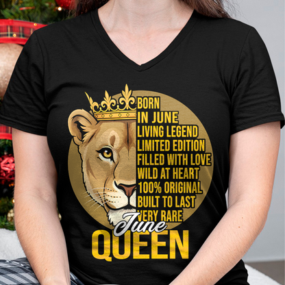 JUNE – June Girl Shirt Born In June Living Legend Limited Edition Wild At Heart Very Rare (SKU2602-223-06)