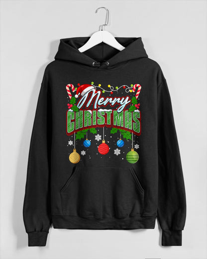 Merry Christmas Matching Family Merry Christmas Xmas T-Shirt (SKU-MRCM-21) FMA