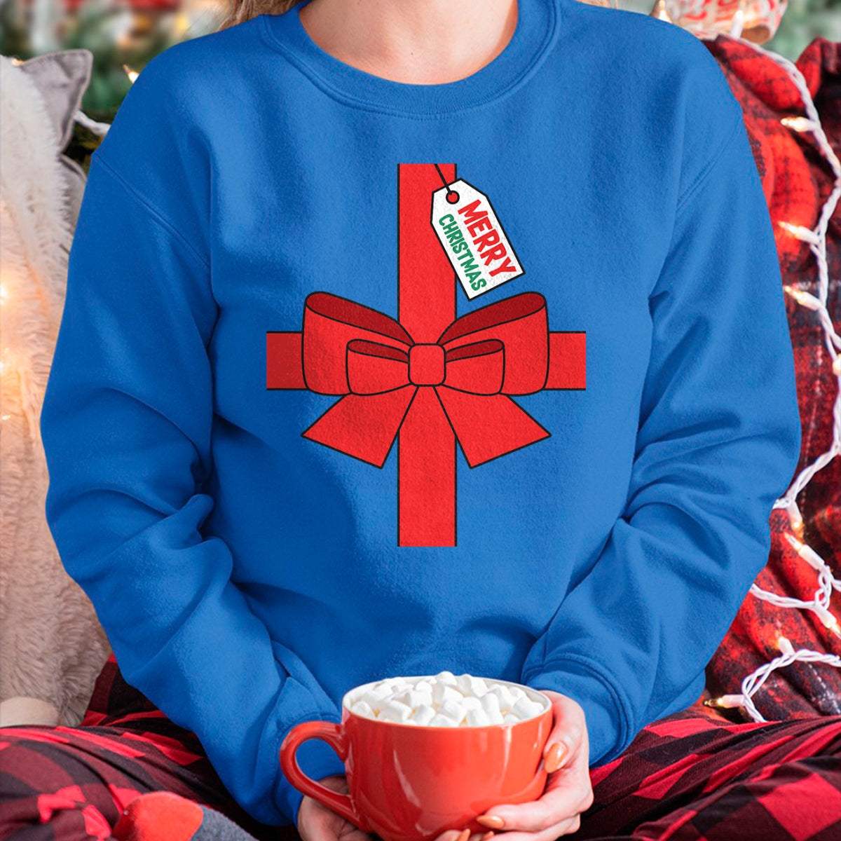 Funny DIY Christmas Present Costume T-Shirt - Christmas Unisex T-Shirt/Hoodie/Sweatshirt - HNDS00