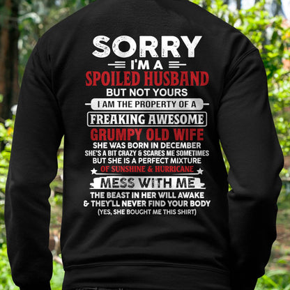 December - Spoiled Husband - Perfect Gift From Wife - KATE12 (SKU11-02-12)