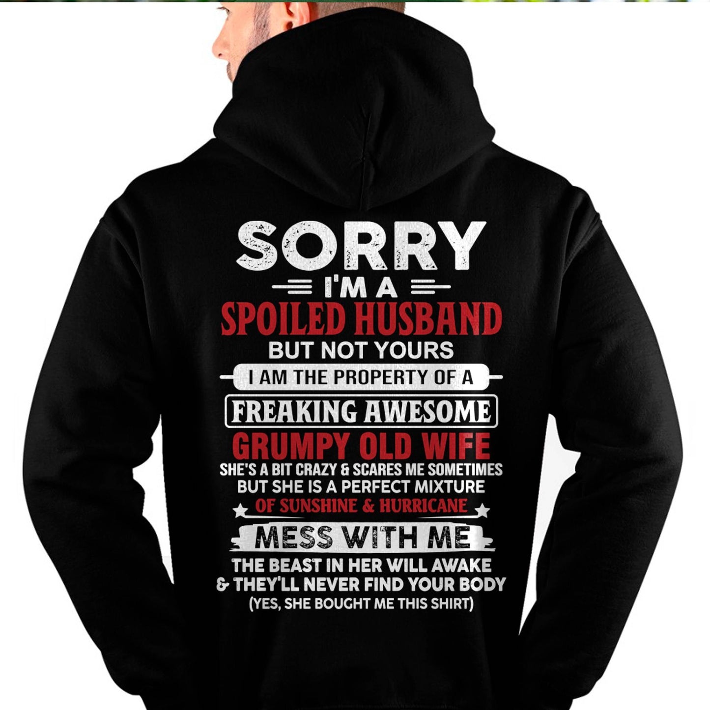 Spoiled Husband - Perfect Gift From Wife - KATE00 (SKU11-02-00)