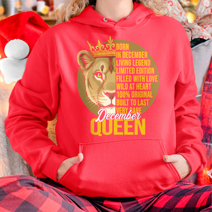 DECEMBER – December Girl Shirt Born In December Living Legend Limited Edition Wild At Heart Very Rare (SKU2602-223-12)