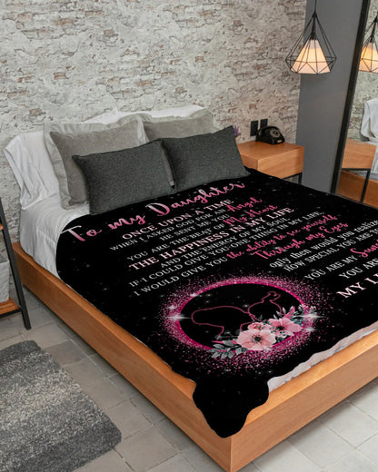 BLANKET FOR DAUGHTER - GIFT FROM MOM - COMFORT & WARMTH GIFT