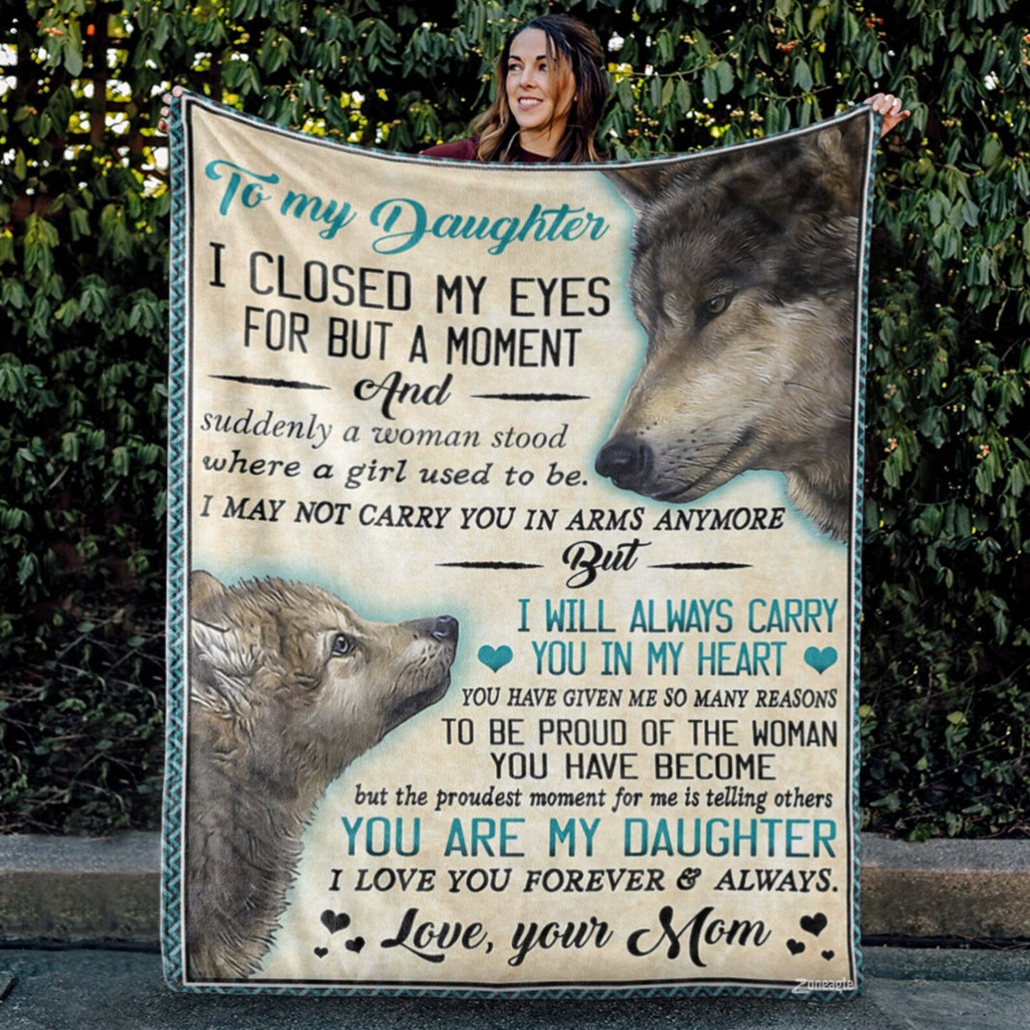 Special Gift For Your Daughter Blanket - From Mom