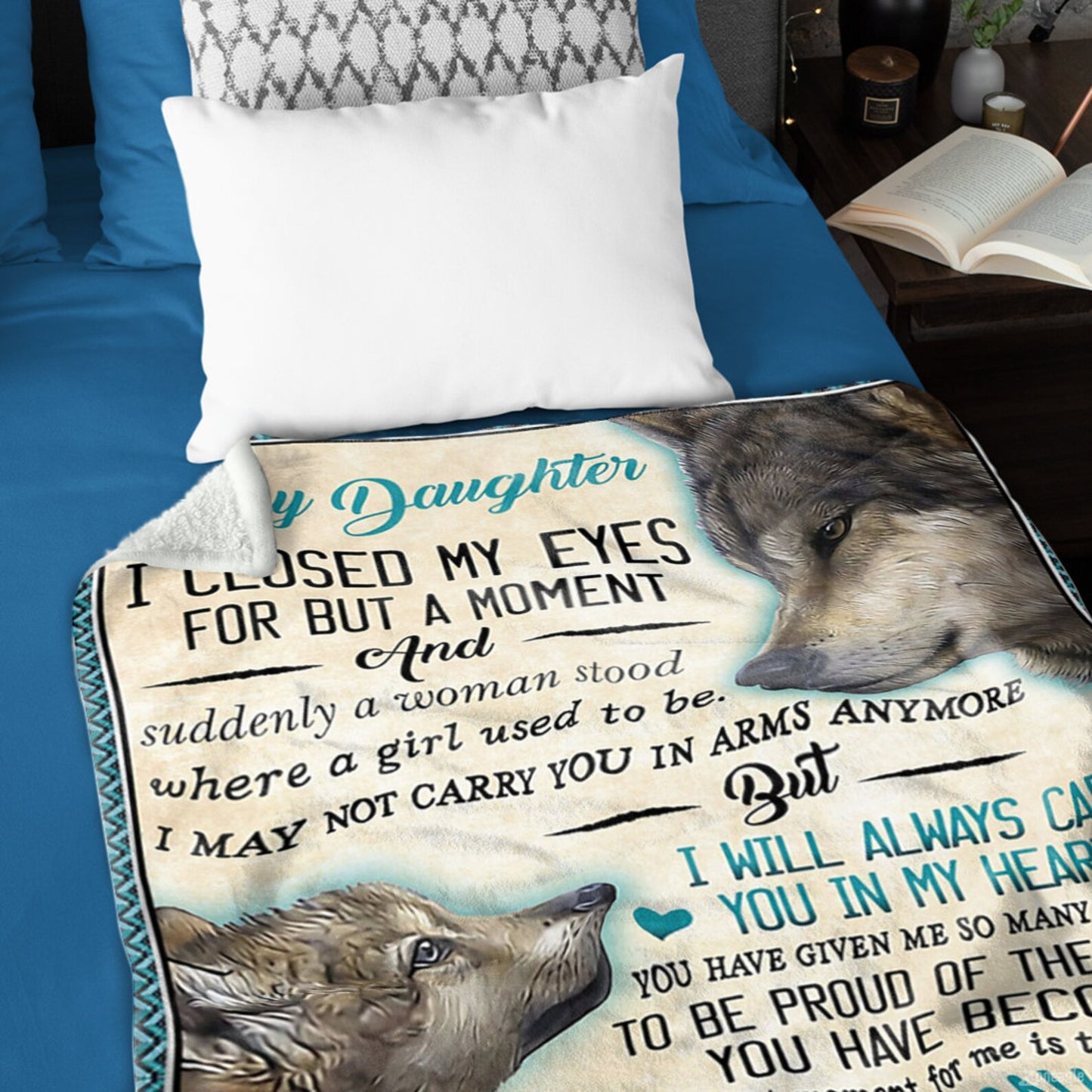 Special Gift For Your Daughter Blanket - From Mom