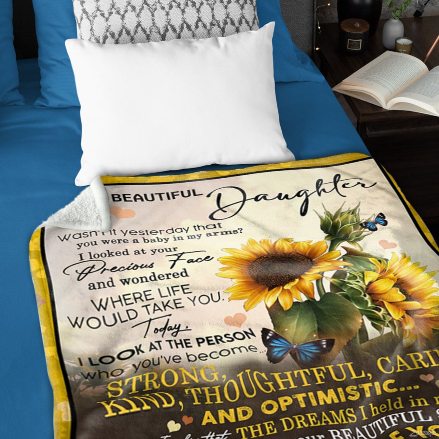 Special Gift For Your Daughter Blanket - From Mom