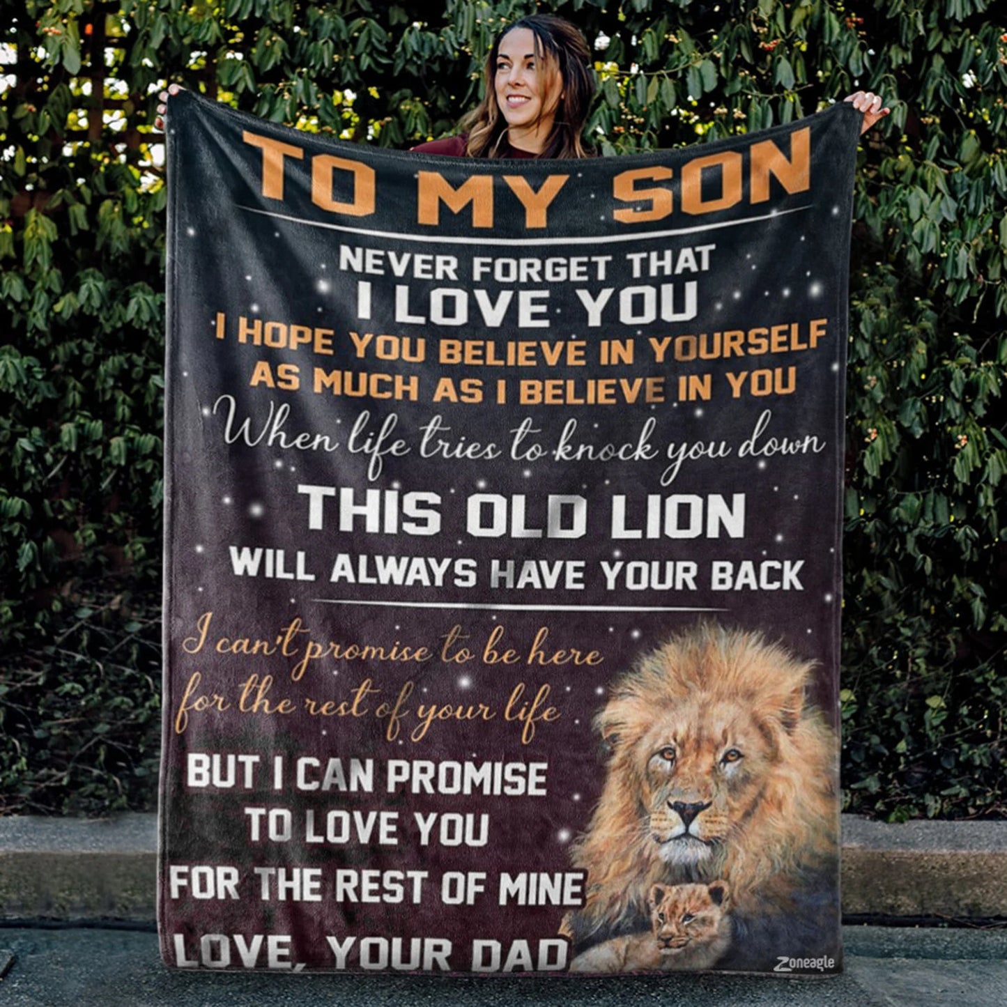 Special Gift For Your Son Blanket - From Dad