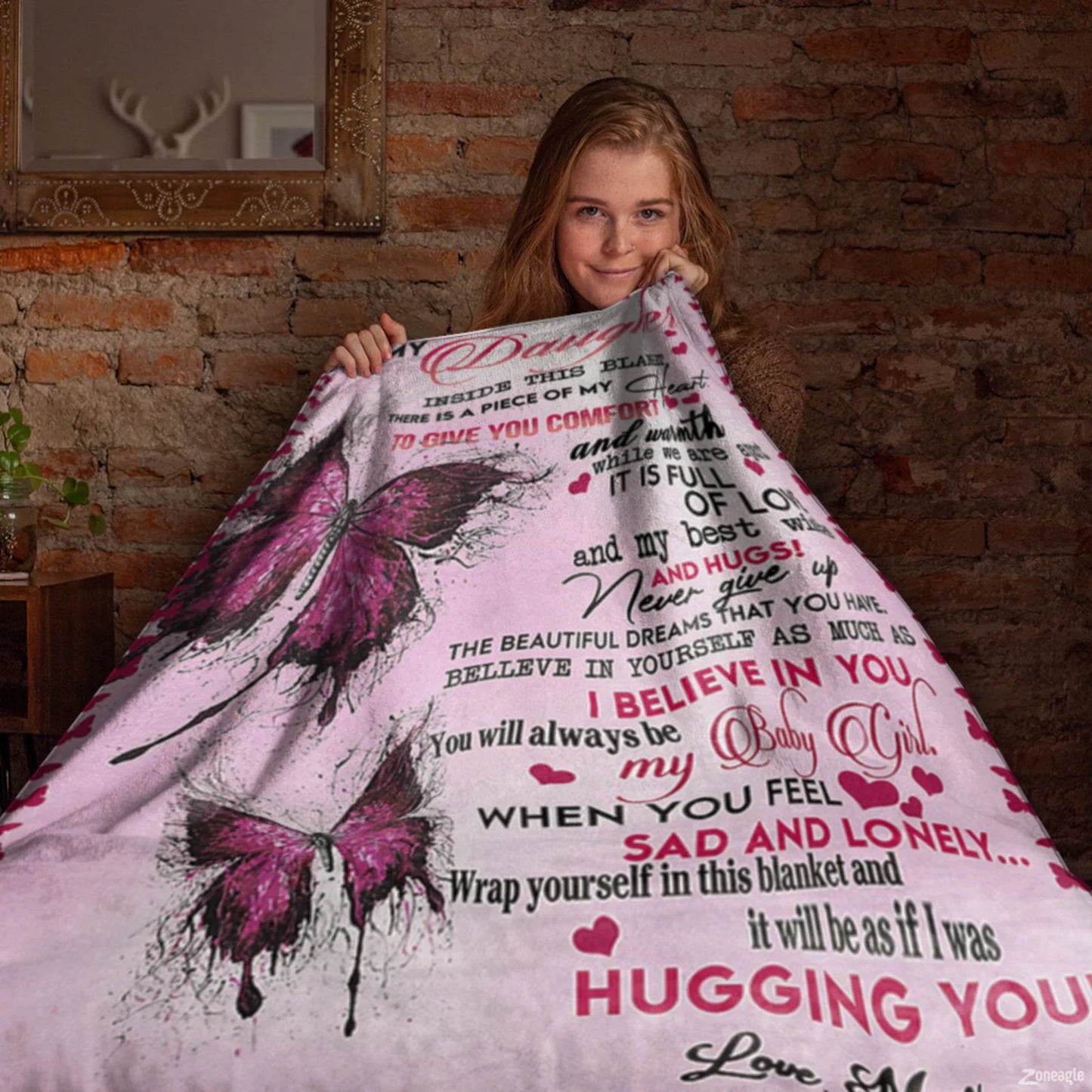 Special Gift For Your Daughter Blanket - From Mom