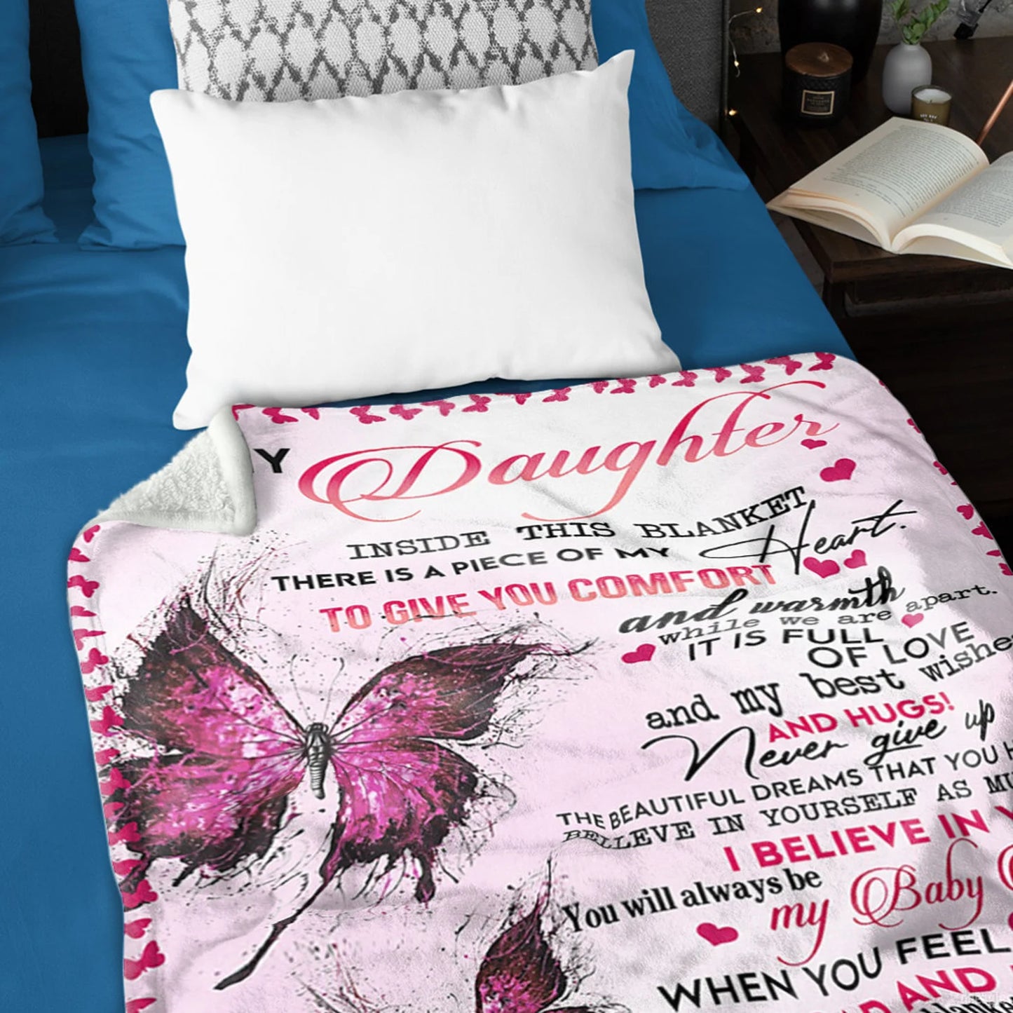 Special Gift For Your Daughter Blanket - From Mom