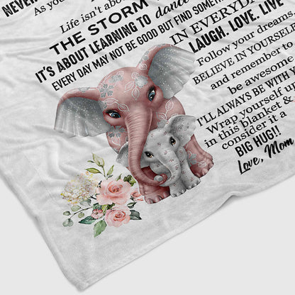 Special Gift For Your Daughter Blanket - From Mom
